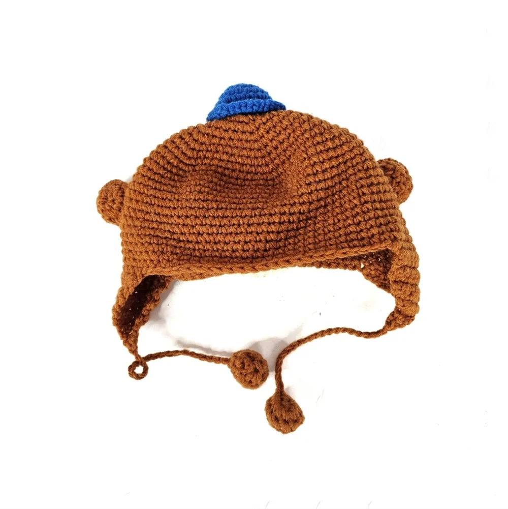 Mailchimp Freddie the Monkey Knit Hat NWOT
